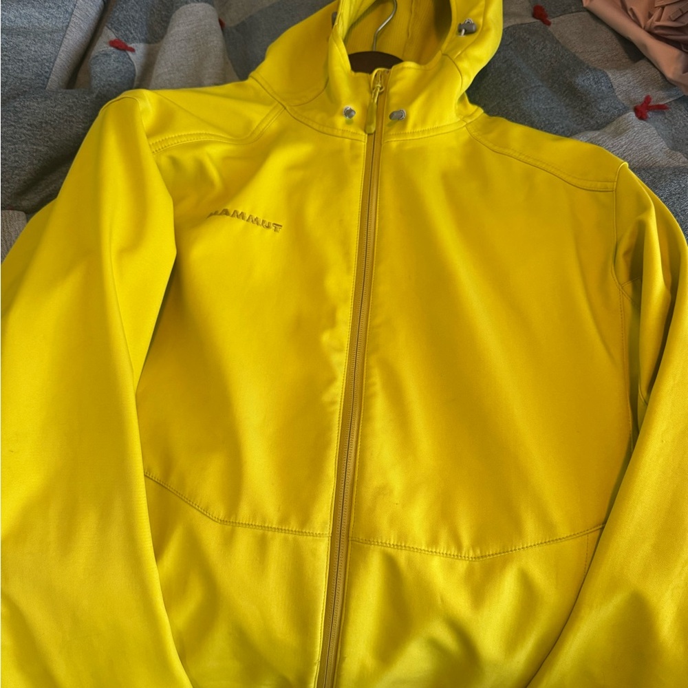 Mammut Yellow Shell Jacket - Picture 3 of 4